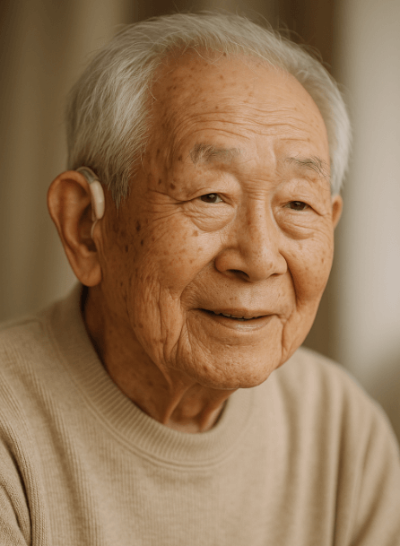 보청기 싸게 구매한 할아버지